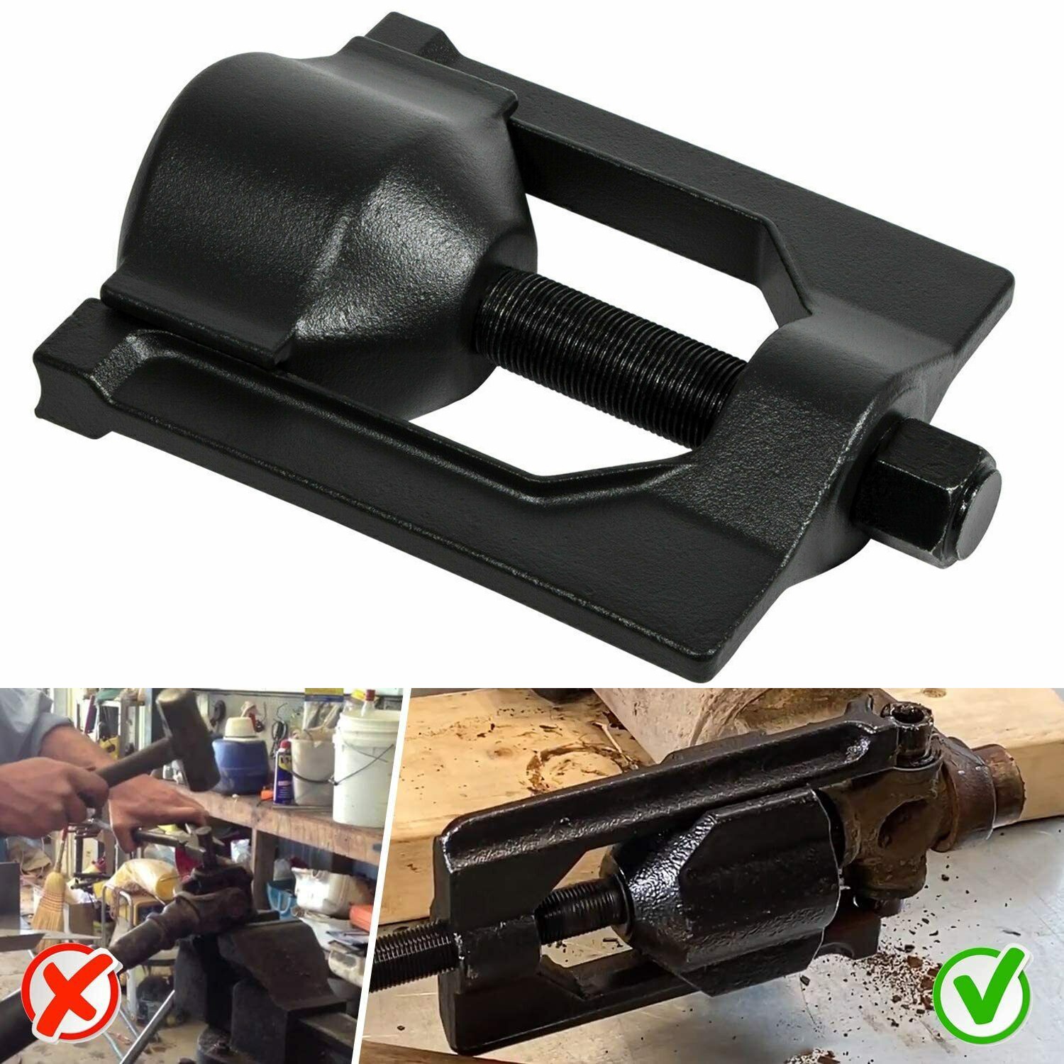Heavy Duty U Joint Puller (Class 6-8) 10102  for Commercial Trucks Semi Trucks