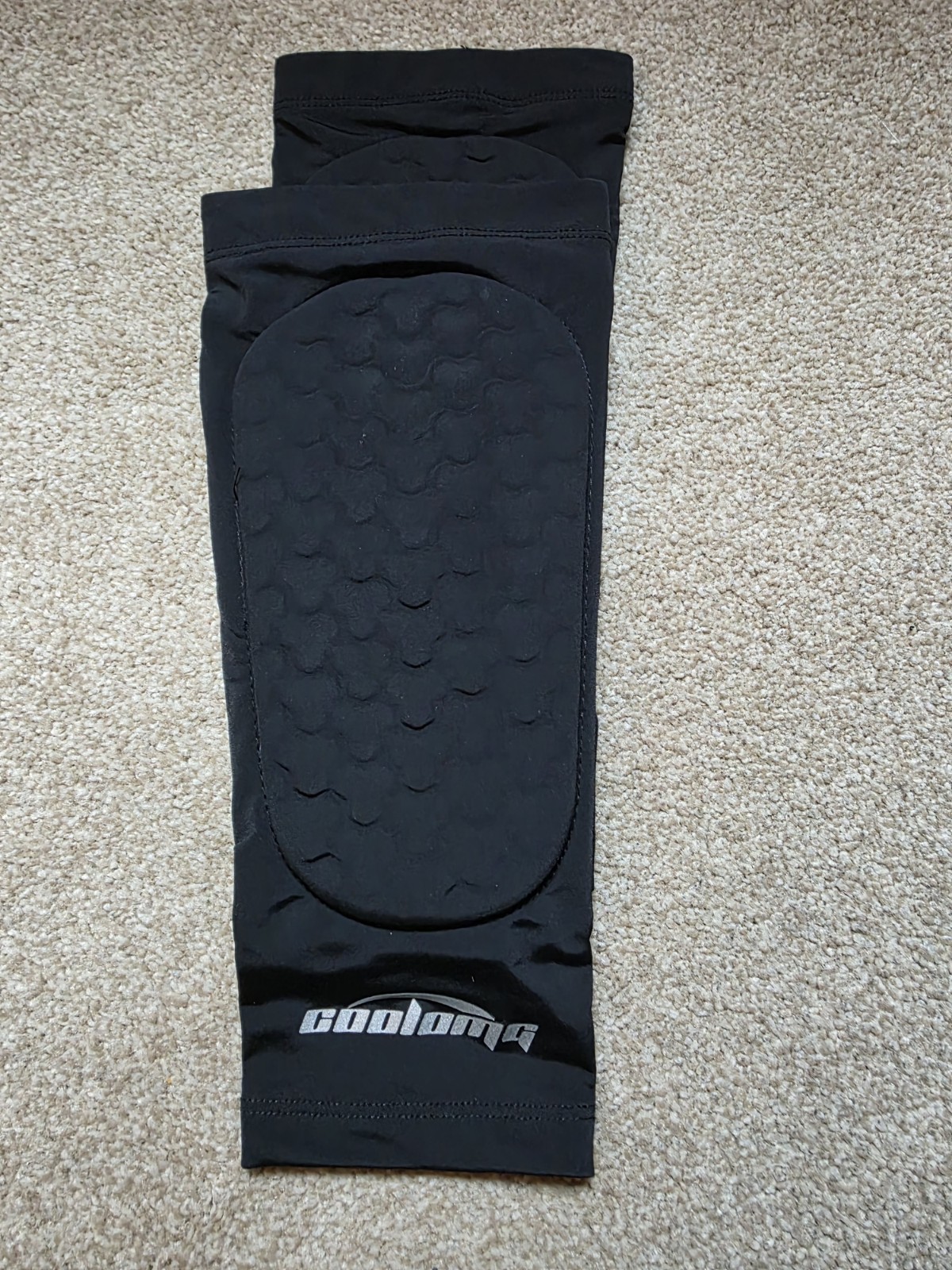 COOLOMG Football Forearm Pad with Stick Grips Padded Forearm Sleeve Adult Youth