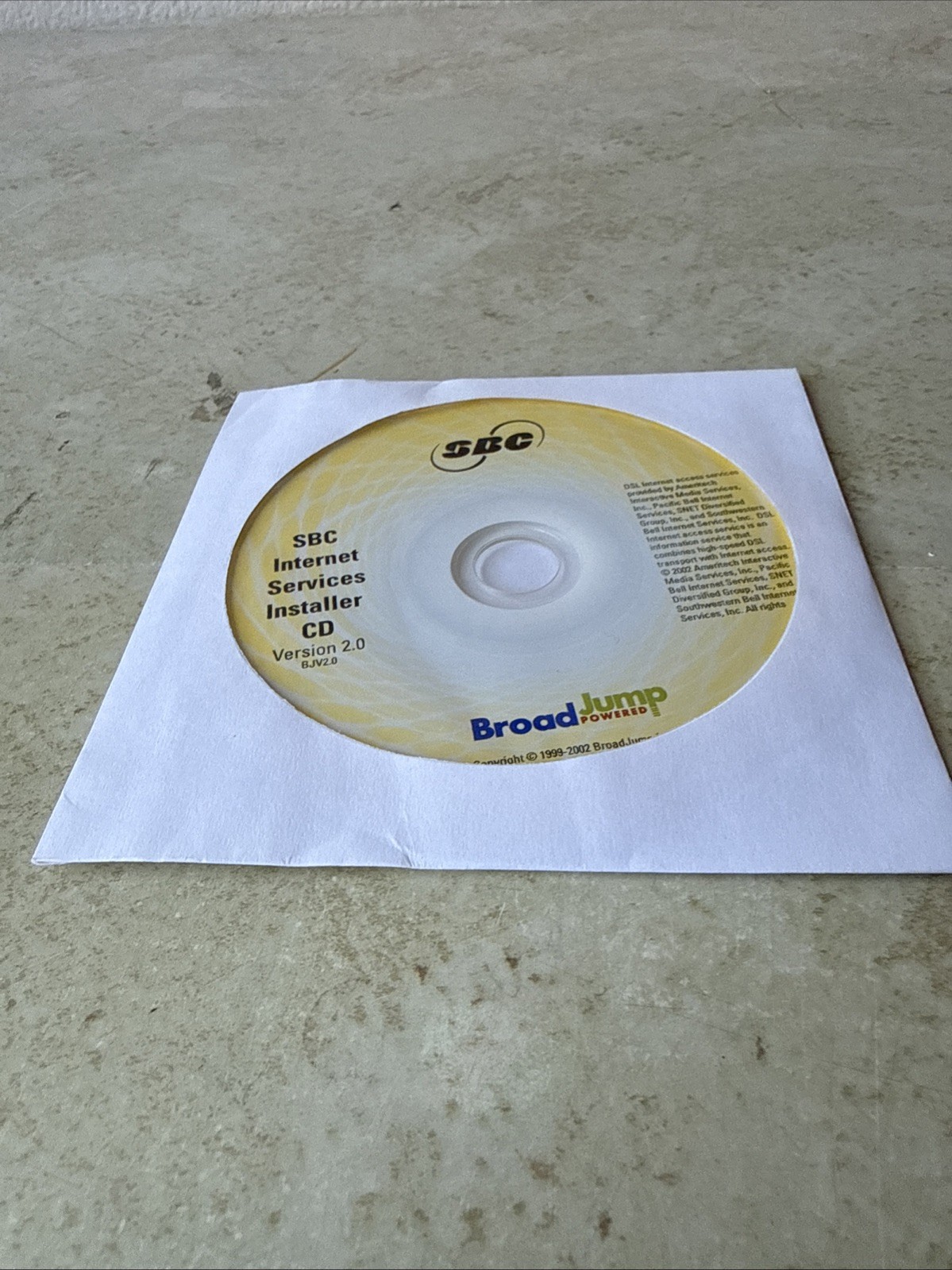 RARE SBC Express Version 2.0 Broad Jump Internet Installation Setup CD