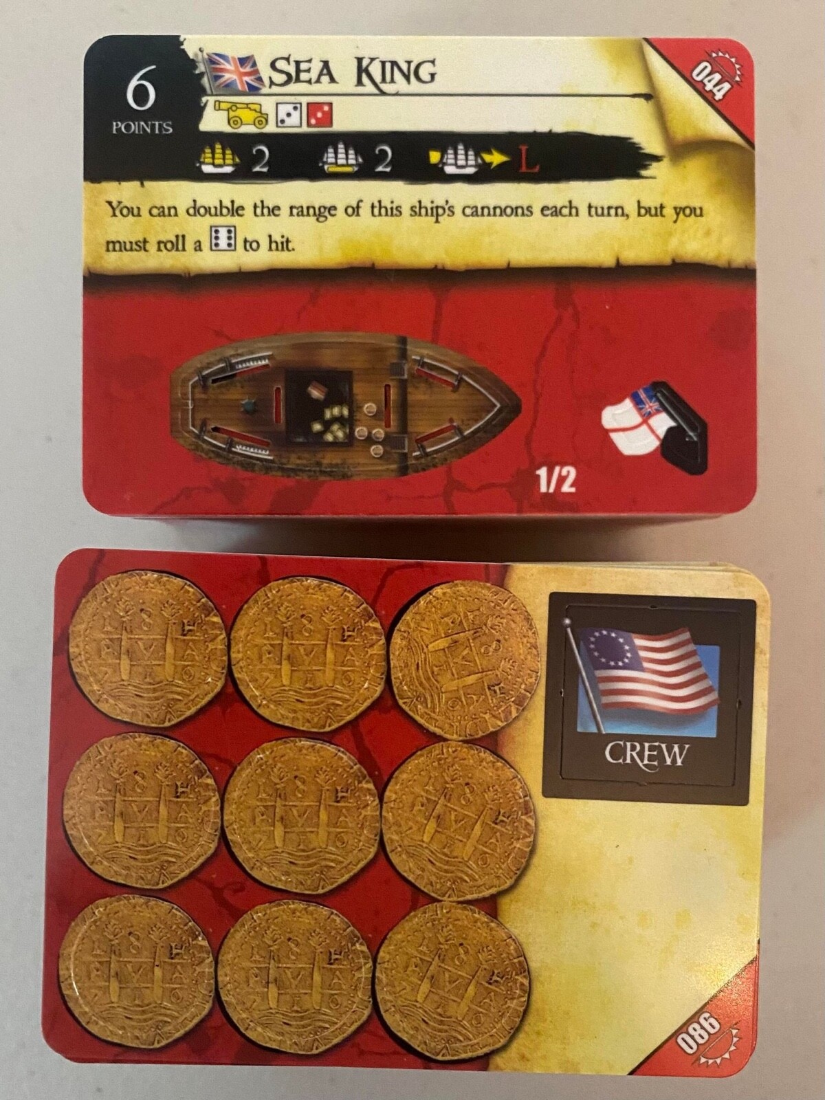 WizKids Pirates Rise of the Fiends CSG Singles - Your Choice
