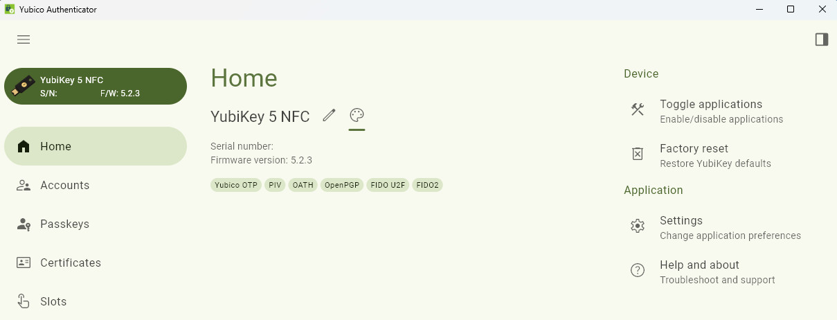 Yubico ‎YubiKey 5 NFC 2-Factor-Auth USB-A