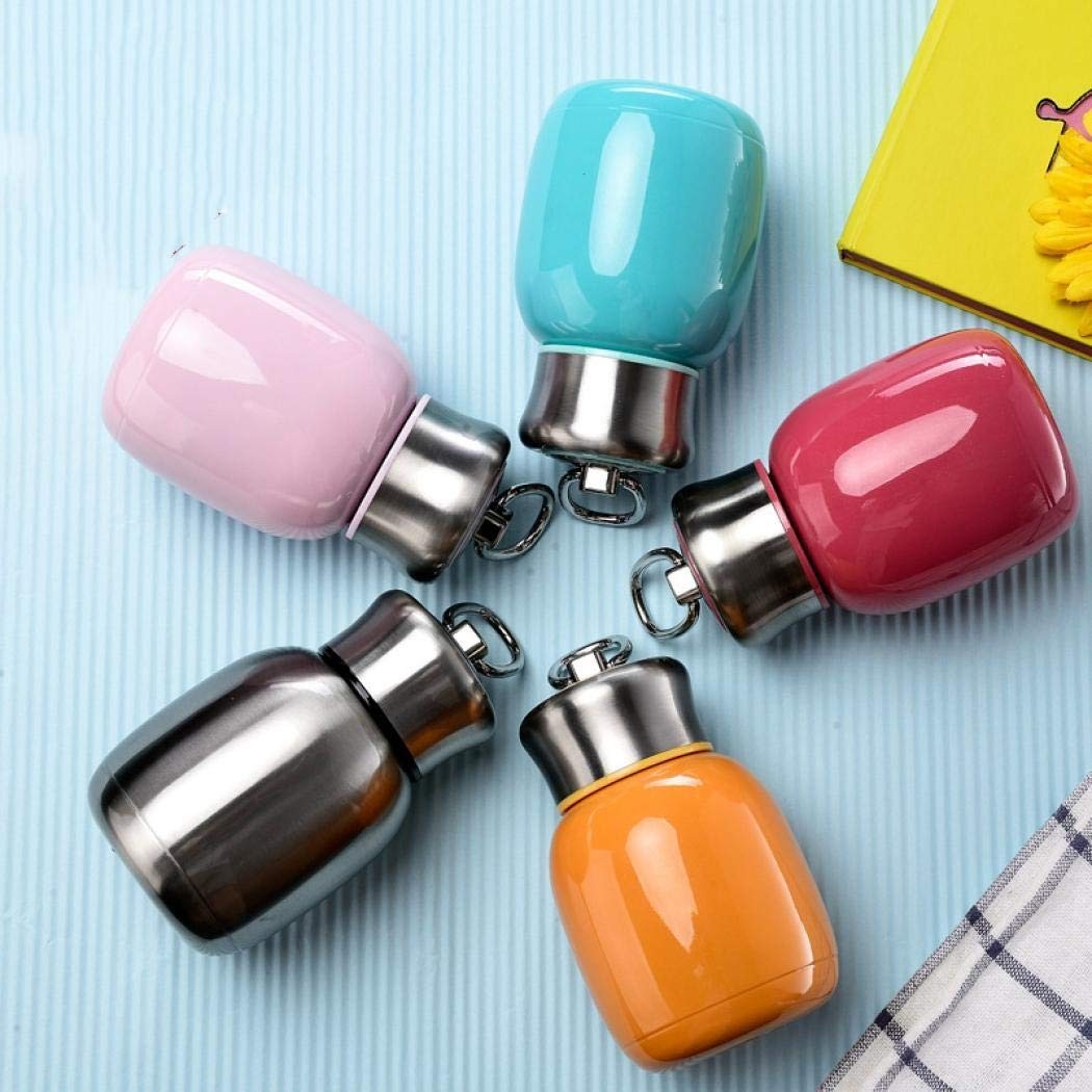 Mini 7 oz Stainless Steel Water Bottle, Small Vacuum Insulated Leak Proof Spo...
