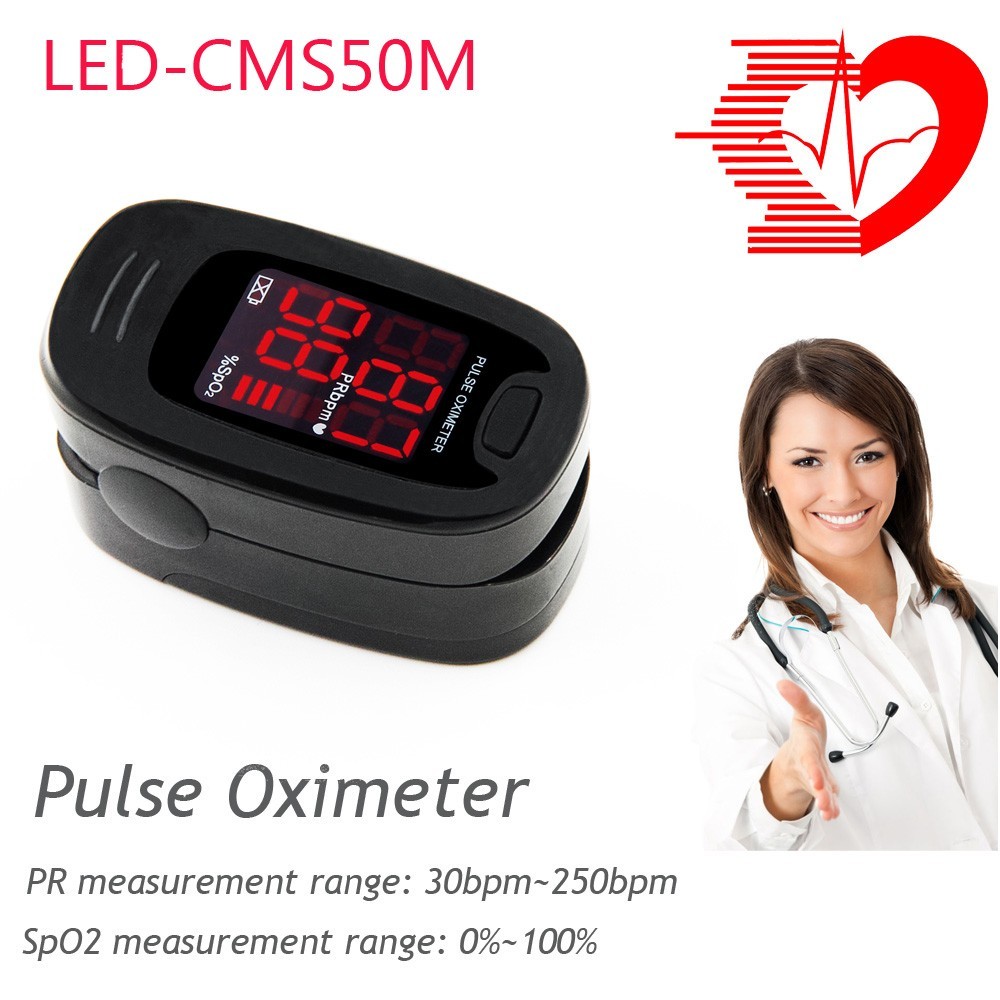 SPO2 Heart Rate HEALTH CARE Pulse Oximeter Blood Oxygen Saturation O2 MONITOR