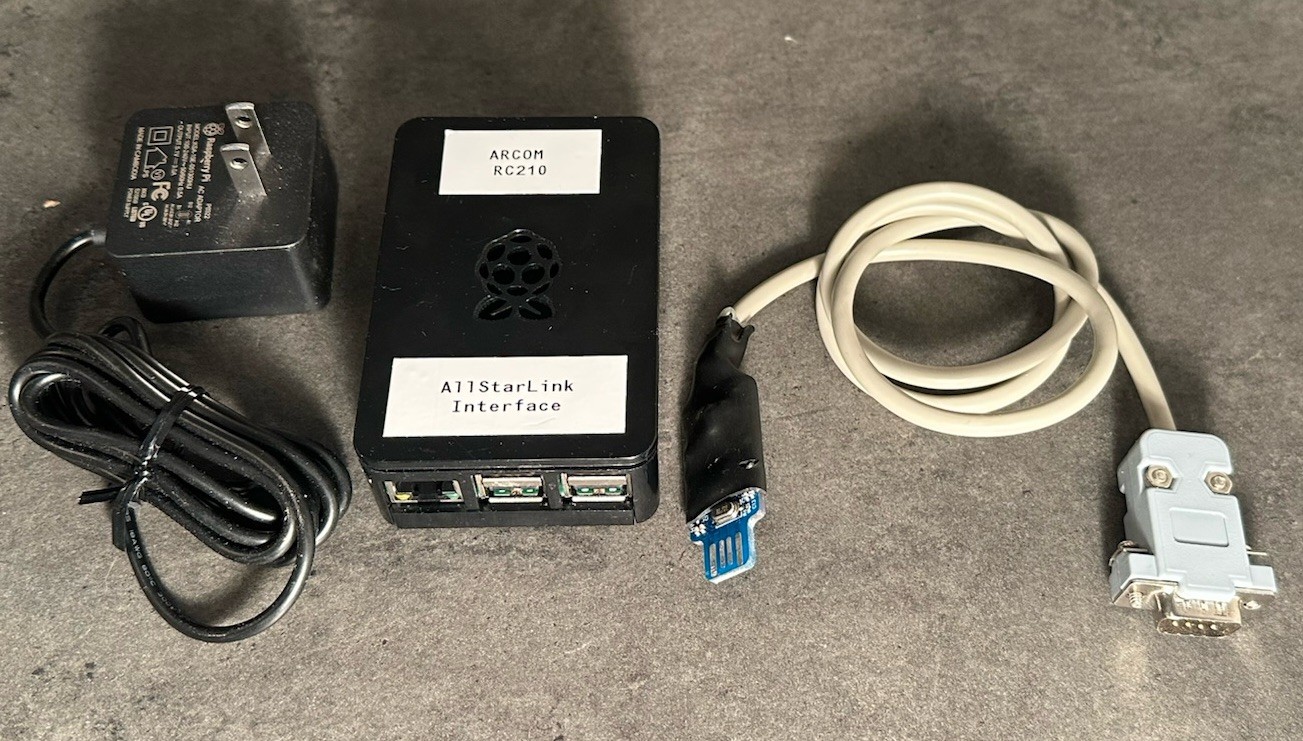 AllStar Link / EchoLink Interface For ARCOM RC210 Repeater Controller