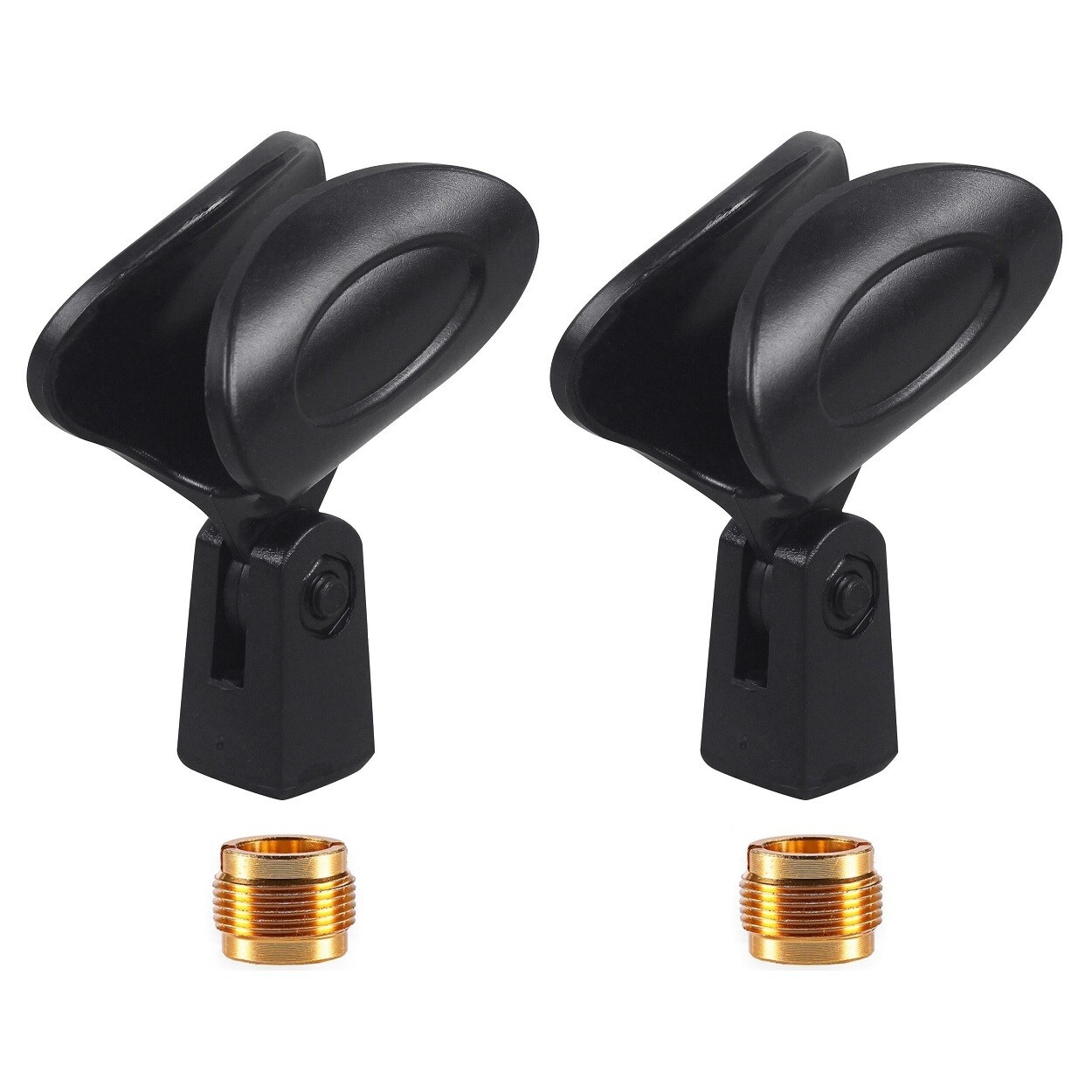 2 Pack MZQ1 Microphone Clip for Sennheiser Wireless G2 SKM Handheld Transmitters