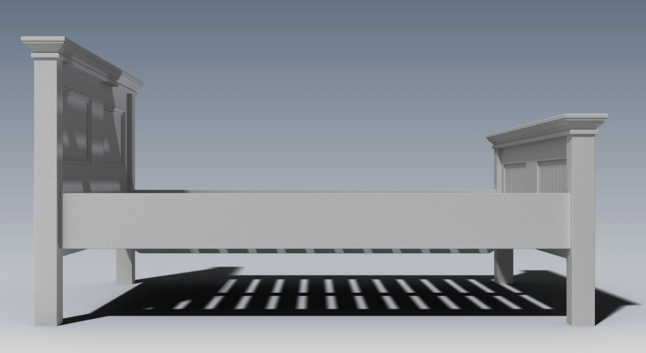 BUILDING PLANS FOR CRAFTON QUEEN SIZE TIMBER BED - MAKE YOUR OWN & SAVE $$$