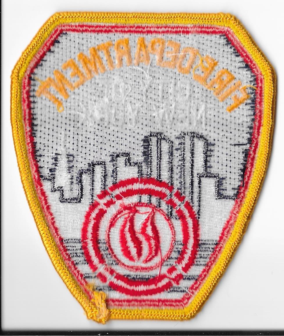 New York City Fire Dept Hat Patch V5
