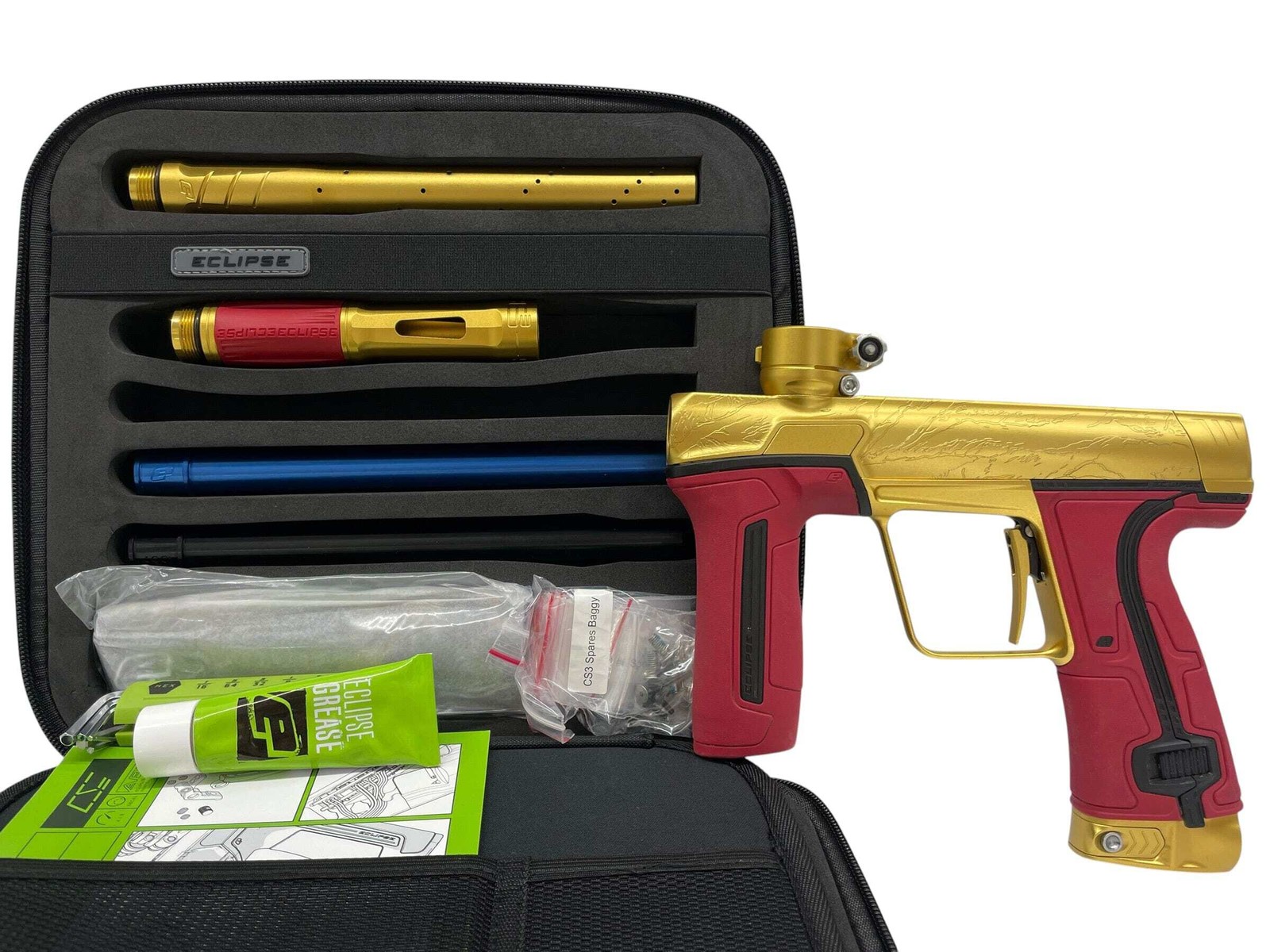 Planet Eclipse HK Army Tyler Harmon T12 CS3 Gold/Gold Paintball Gun