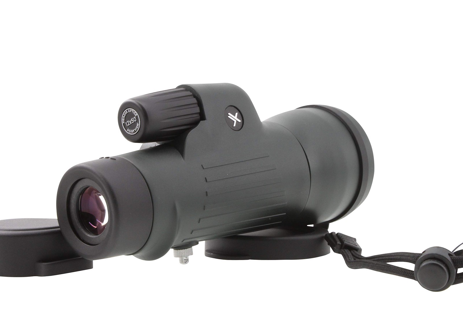 12x50 Point View High Powered Monocular- Waterproof Bird Watching, Hunting, F...