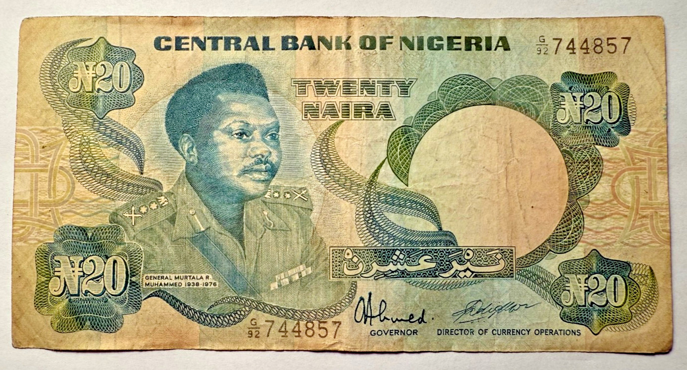 Banknote Nigeria 20 Naira 2005