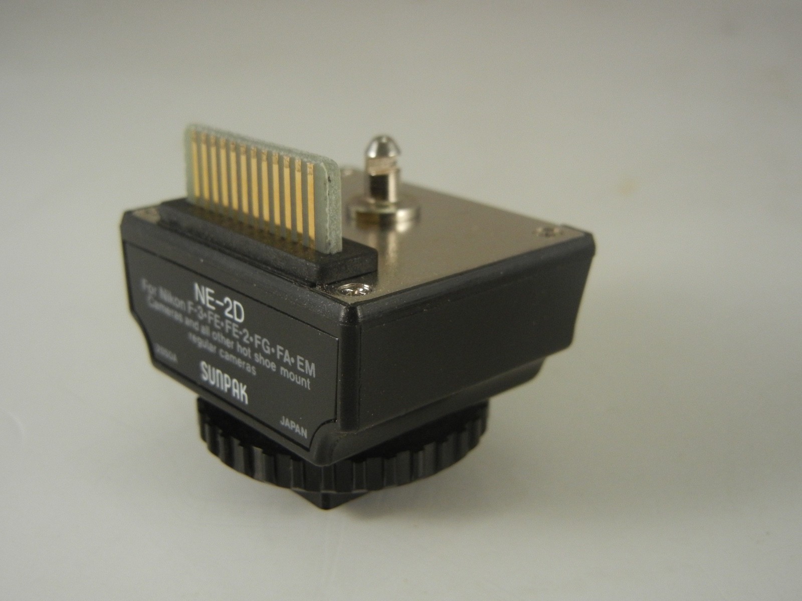 Sunpak 622 and 555 Flash NE-2D Nikon Interface Module & EX-11 Extension