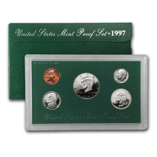 (1) 1997 S United States Proof Set in Original Box with COA