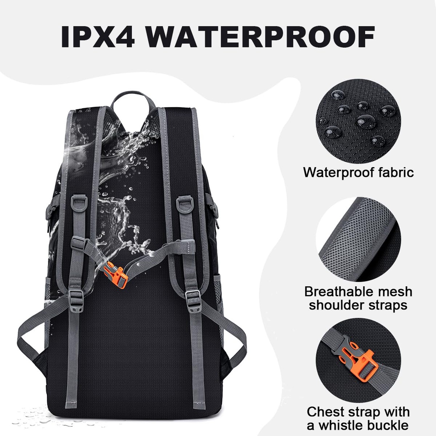 MIYCOO Backpack - Ultra Lightweight Packable Backpack for Travel Camping, Hik...