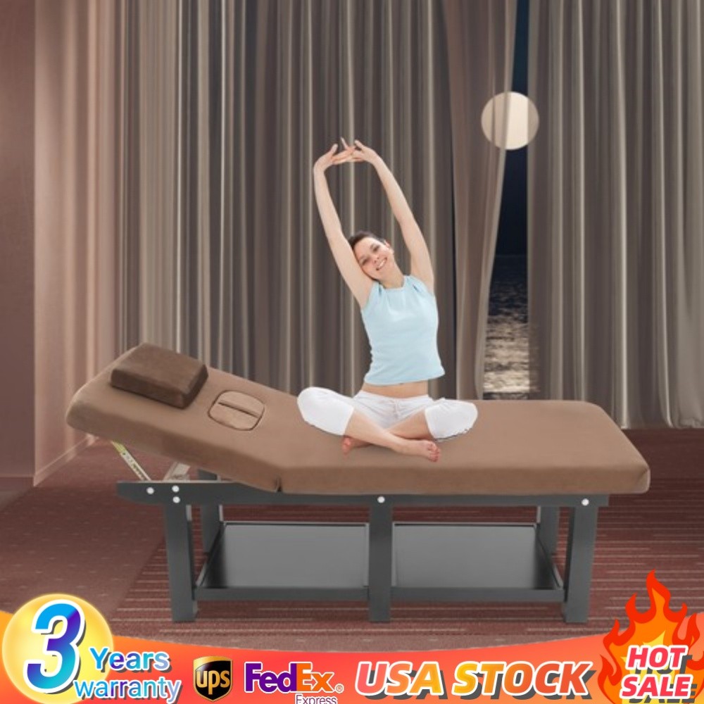 0-45° Adjustable Massage Table Massage Bed 190cm Therapy Bed 400 kg max. Load