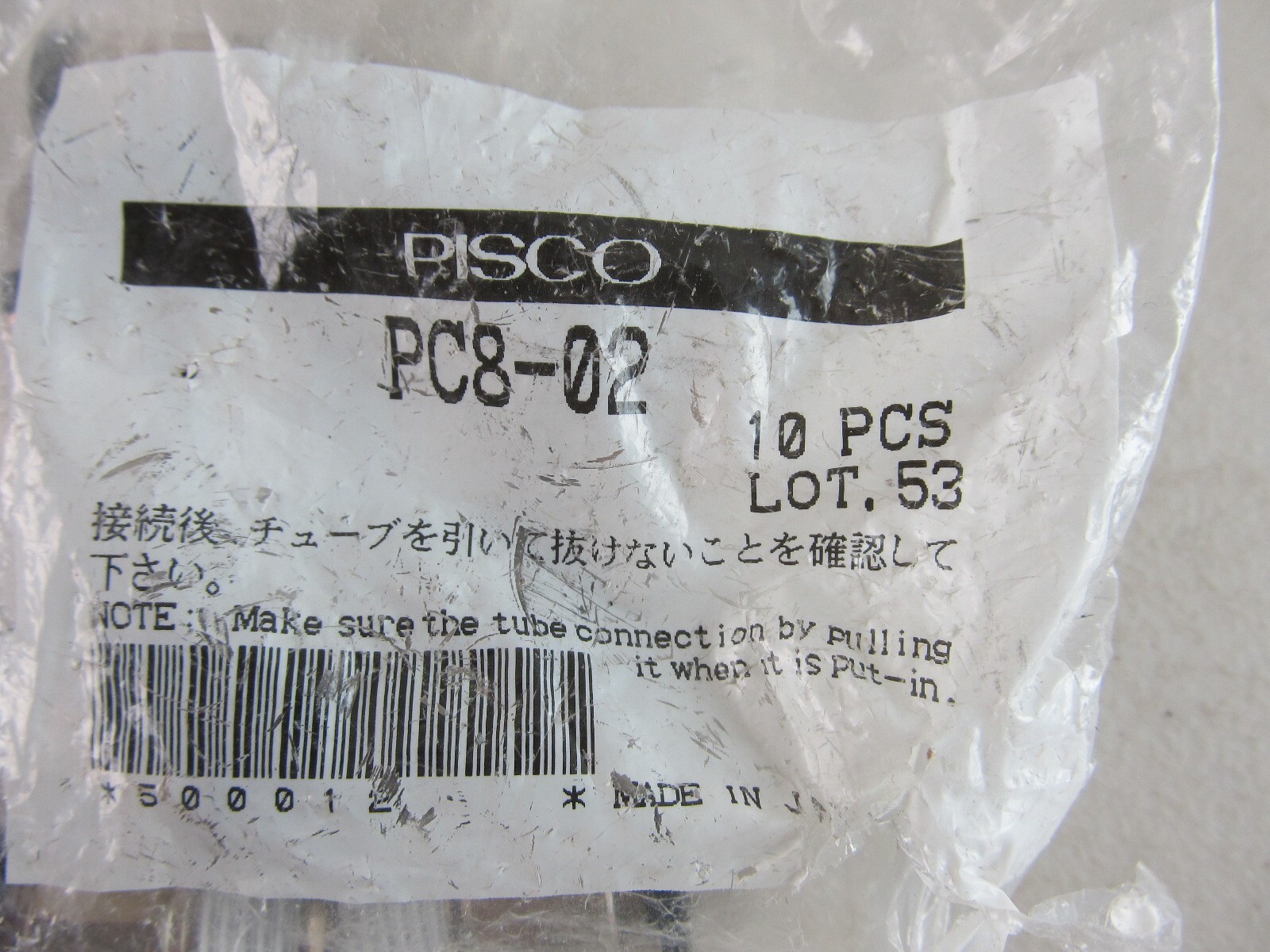 QTY=9 Pisco PC8-02
