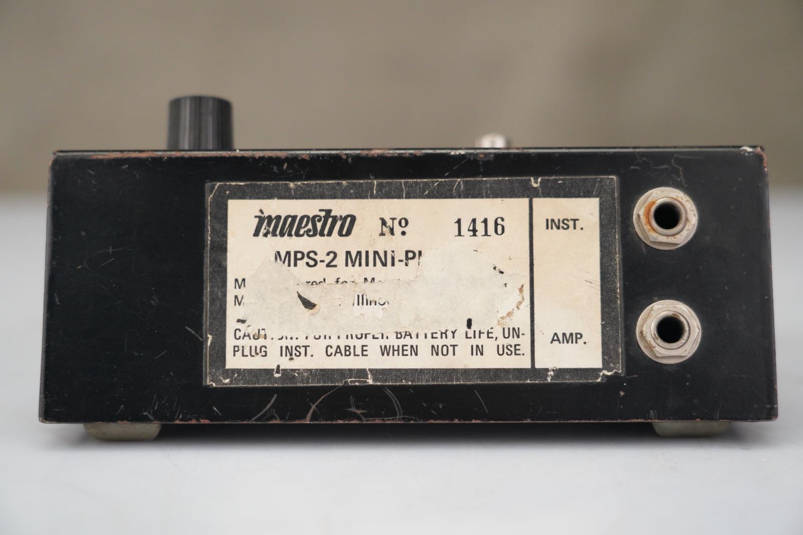 Maestro MPS-2 Mini-Phase Guitar Effects Pedal #59344