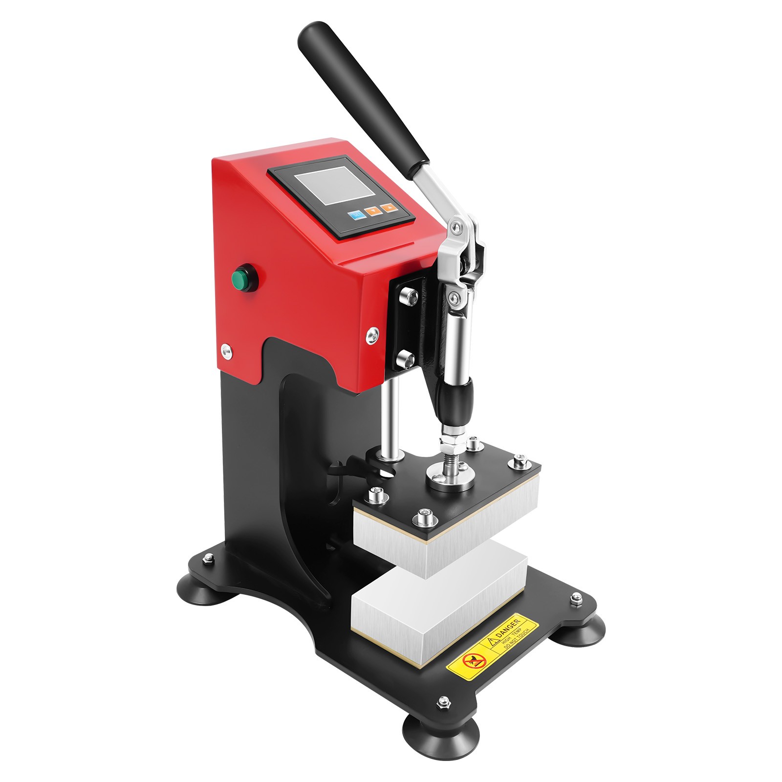 Heat Press Machine Hot Heat Press Machine 0-999s for T Shirt Hat Plate Cap 900W