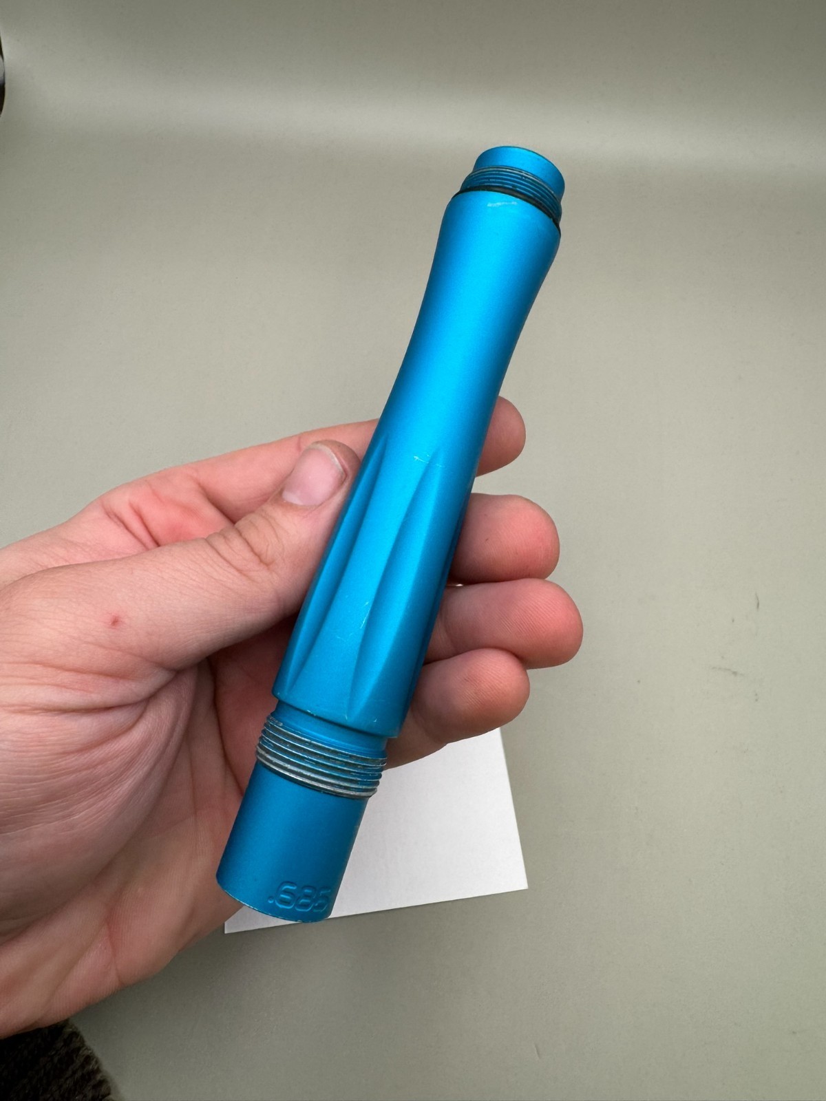 Bob Long Paintball Barrel Back-Satin Blue 685 Bore AC Thread