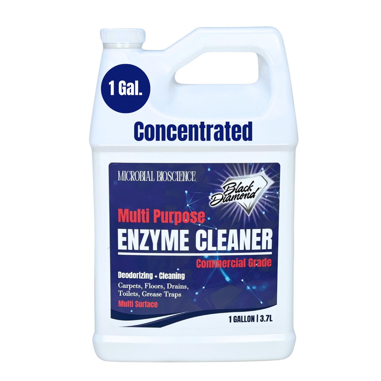 Commercial Multi-Purpose Enzyme Cleaner & Odor 128 Fl Oz (Pack of 1)
