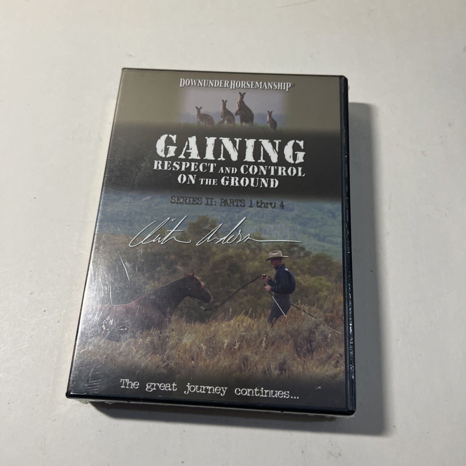 Gaining Respect and Control on the Ground Series Il: Parts 1 - 4 DVD Horses  New