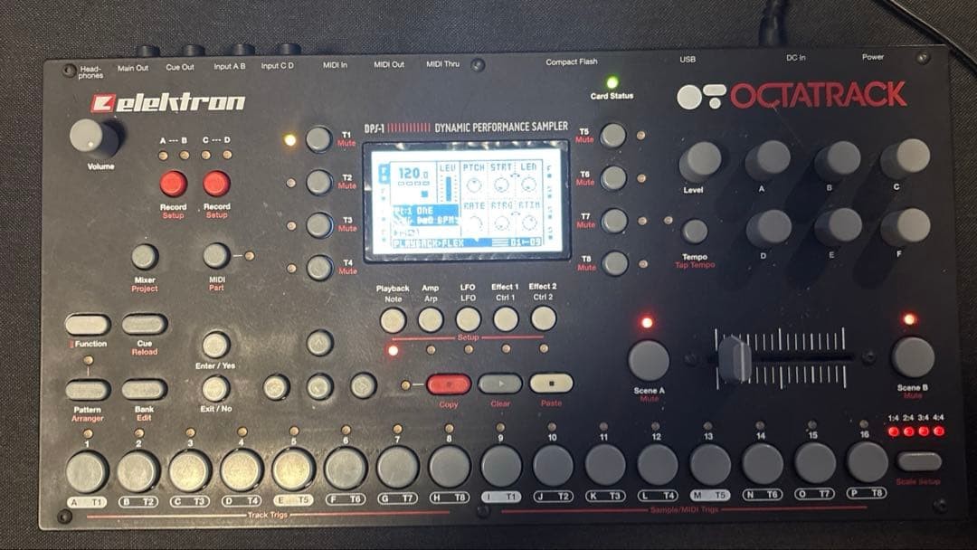 Elektron Octatrack DPS-1 Dynamic Performance Sampler USB MIDI Sequencer