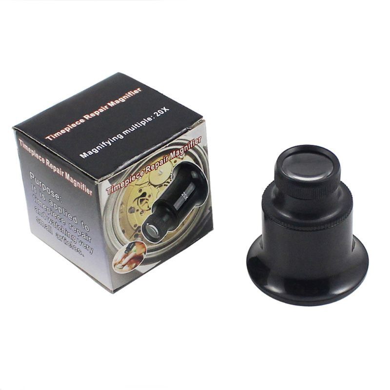 20X Jeweller Optical Glasses Magnifier Loupe Tools Watch Eyes Lens Magnifier