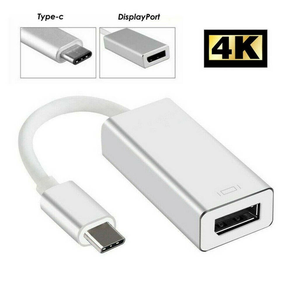 USB C Type-C 3.1 to DisplayPort DP Adapter Cable Dongle 4K 144Hz Thunderbolt 3