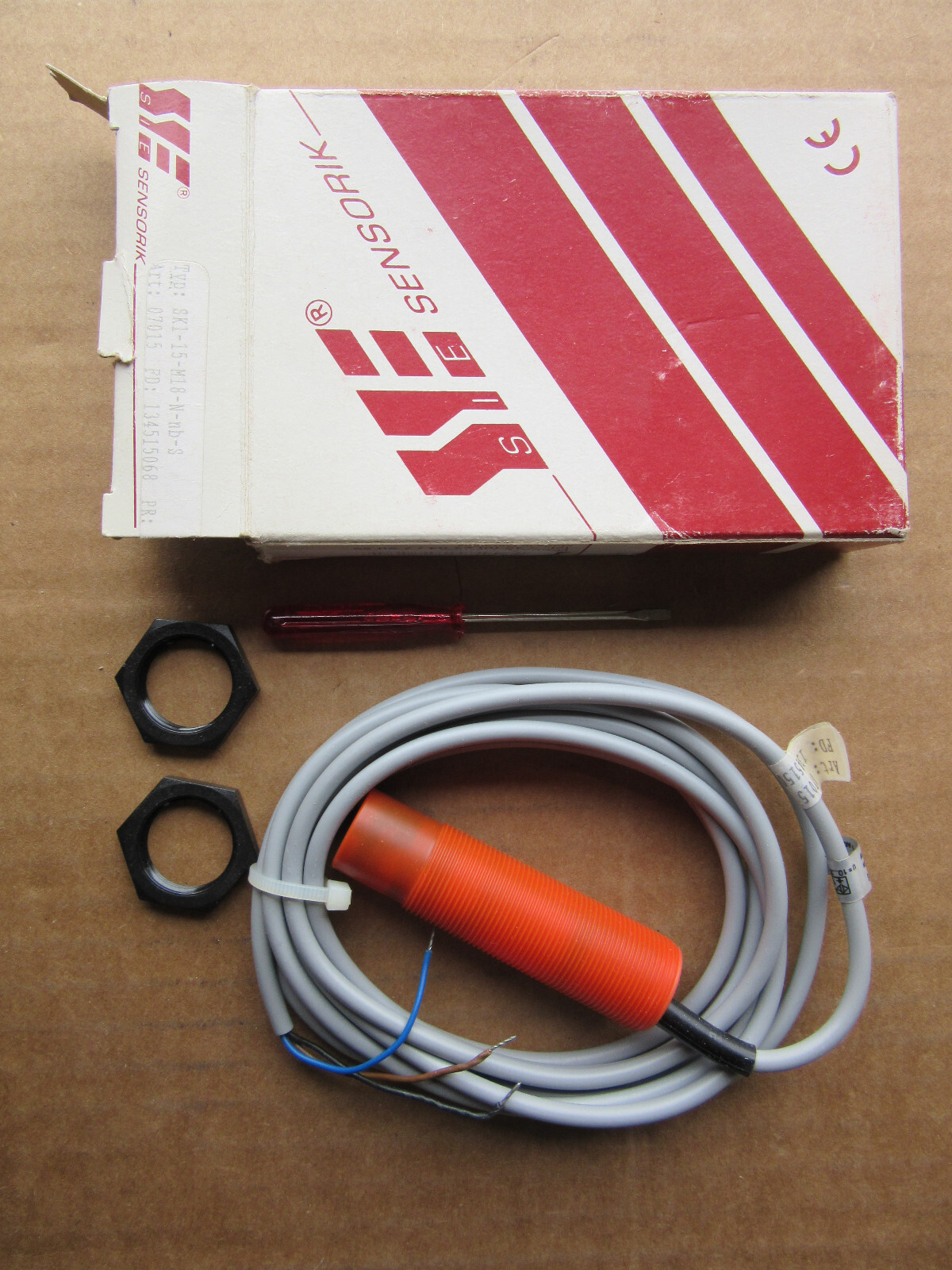 SIE Sensorik SK1-15-M18-N-Nb-S Sensor PD:134515068 NEW!!! in Box Free Shipping