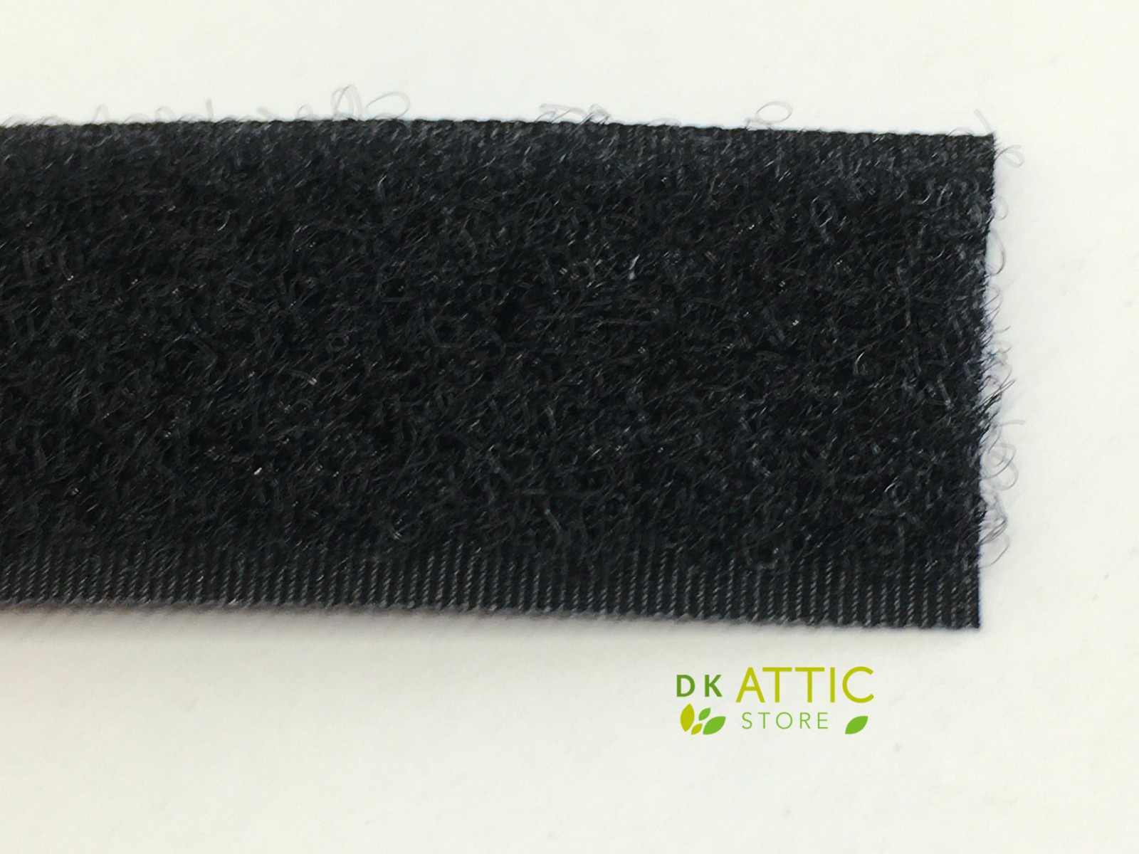 1 in x 25 yards Sew In Loop Fastening Tape Black 1 Roll (Loop Only)