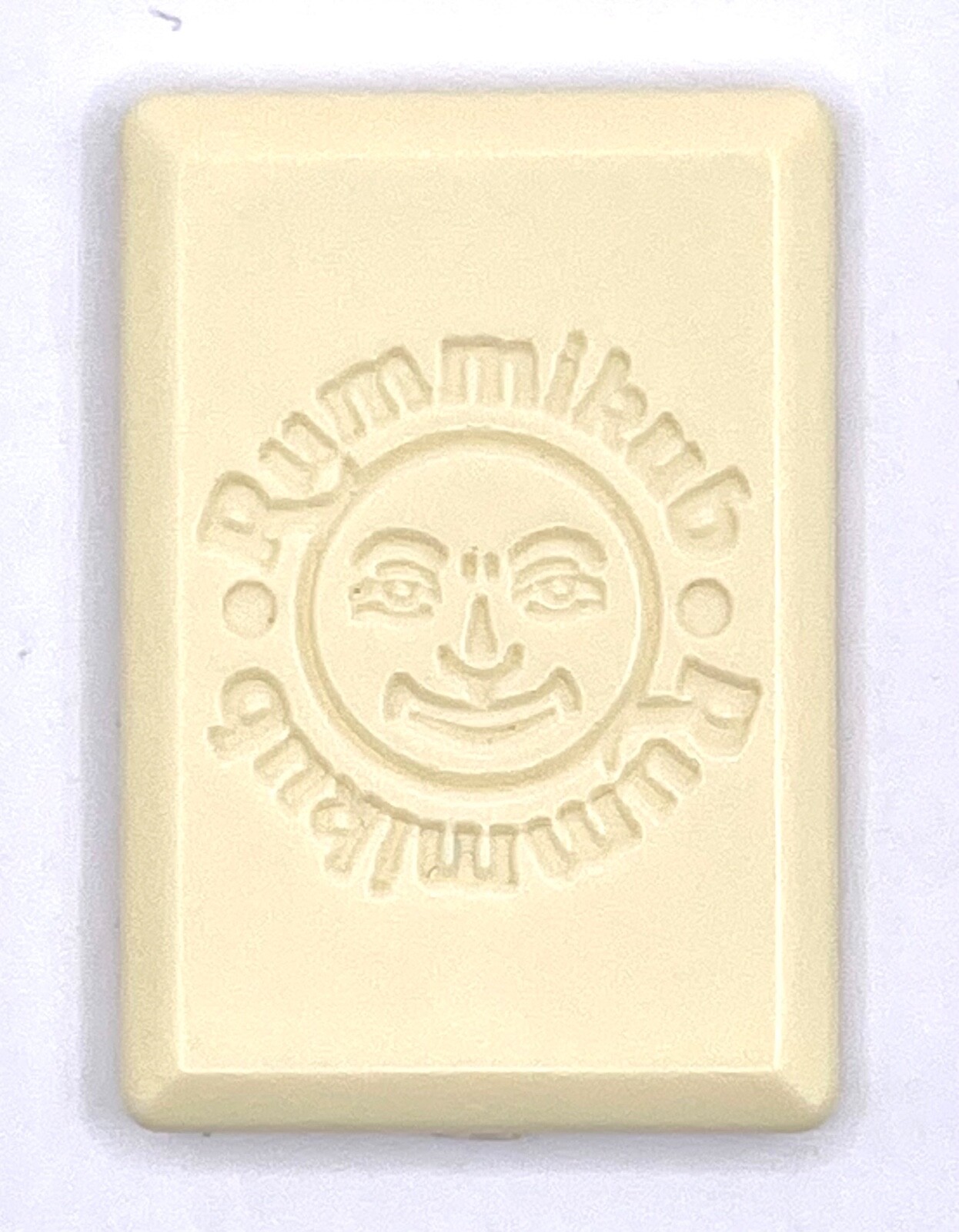 Rummikub Tile Black 3 Game Replacement Smooth Number Engraved Back Pressman