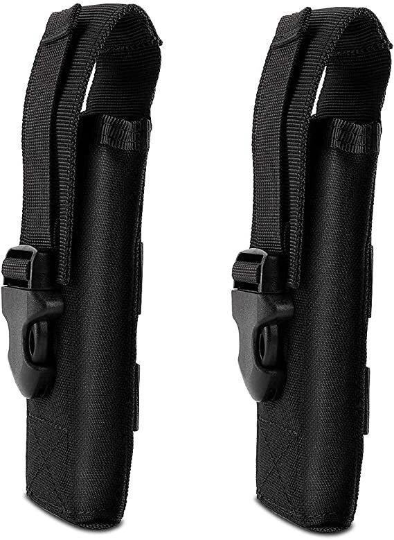 Tactical Pouch Flashlight Holster Duty Torch Case Military Backpack Tools Bag