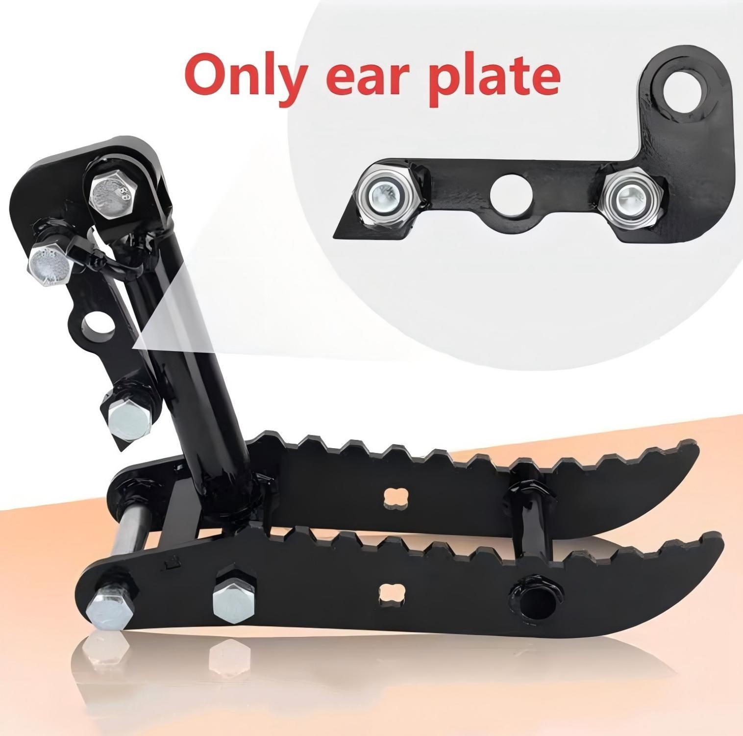 Hydraulic thumb clamp lifting lugs/brackets/ears for 0.8ton-1ton Mini Excavators