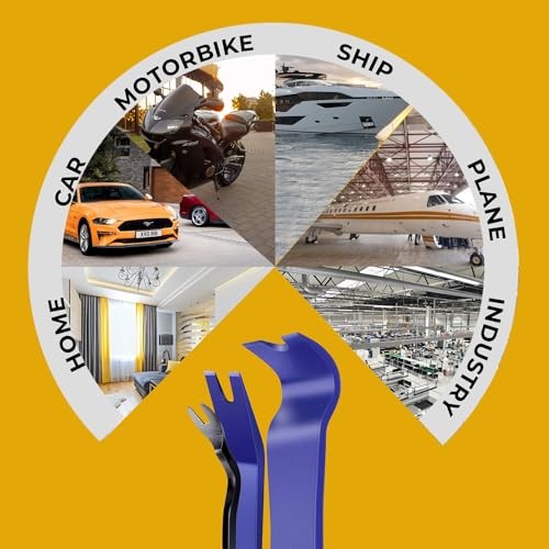 Auto Trim Removal Tool Set - 5 pcs - Auto Trim Tool Car Tools, Easy 5 Pack
