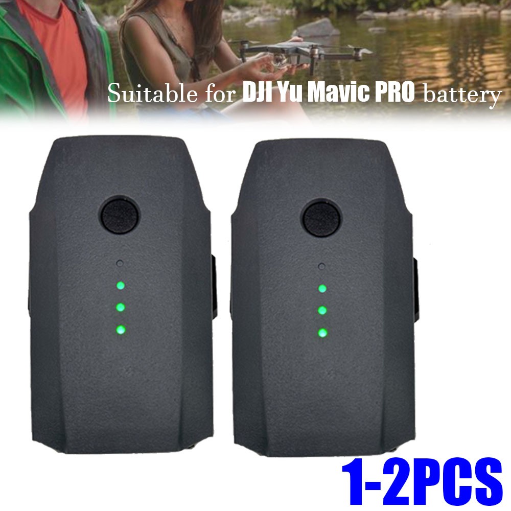 1~2 pcs 11.4V 3830mAh New Intelligent Flight LiPo Battery For DJI Mavic Pro