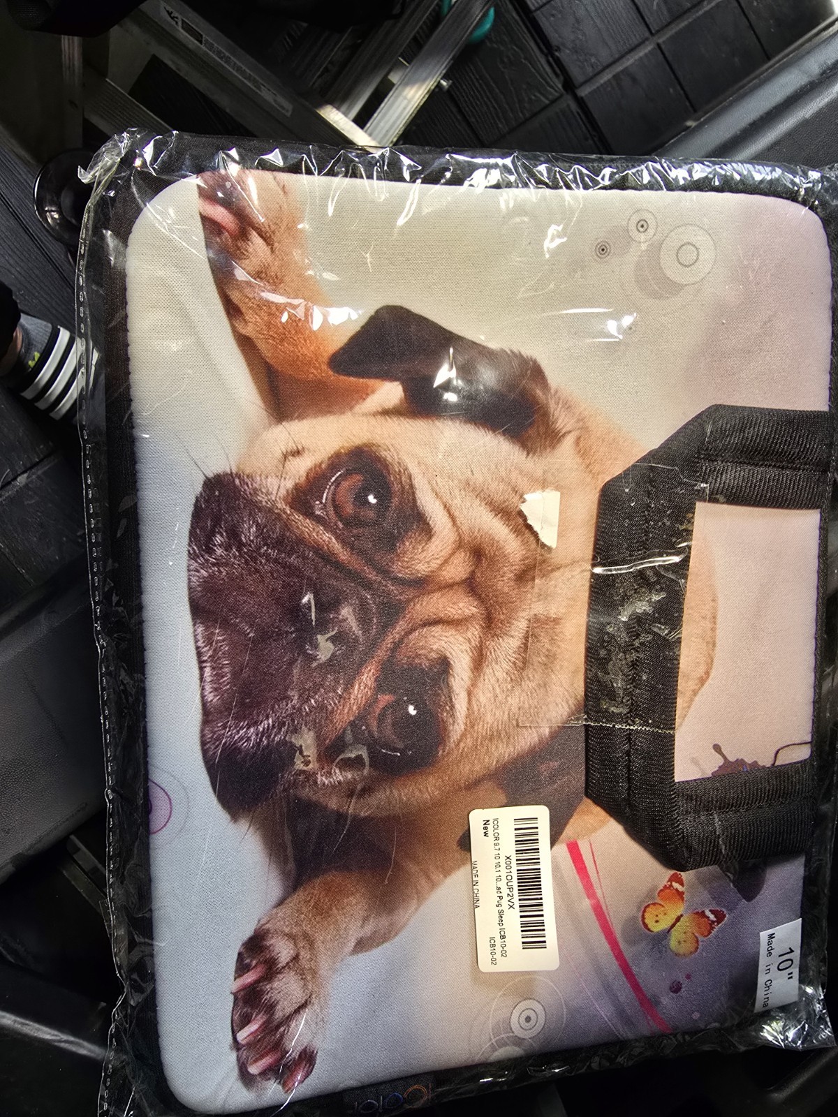 Pug 10" Tablet Holder