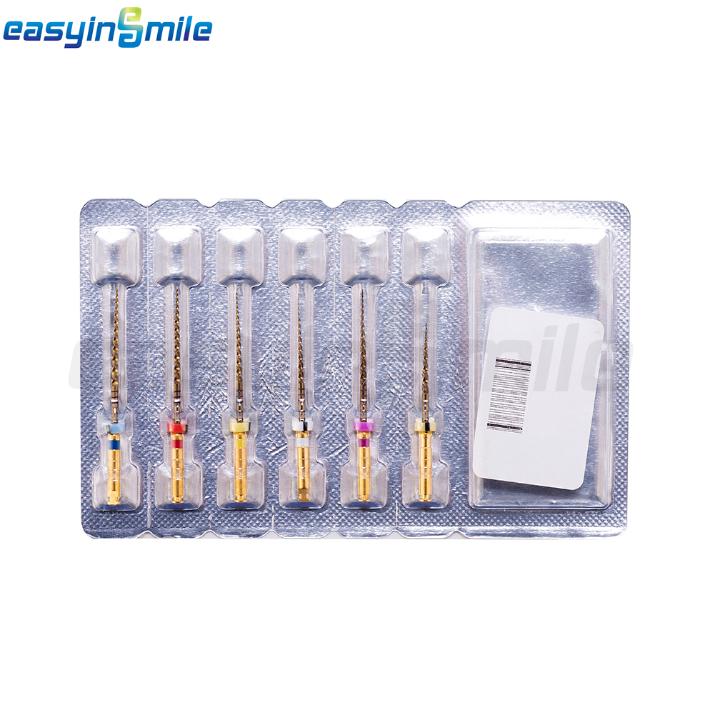 Dental Endo Large Gold Taper NITI Rotary Files Root Canal Engine File 21/25/31MM