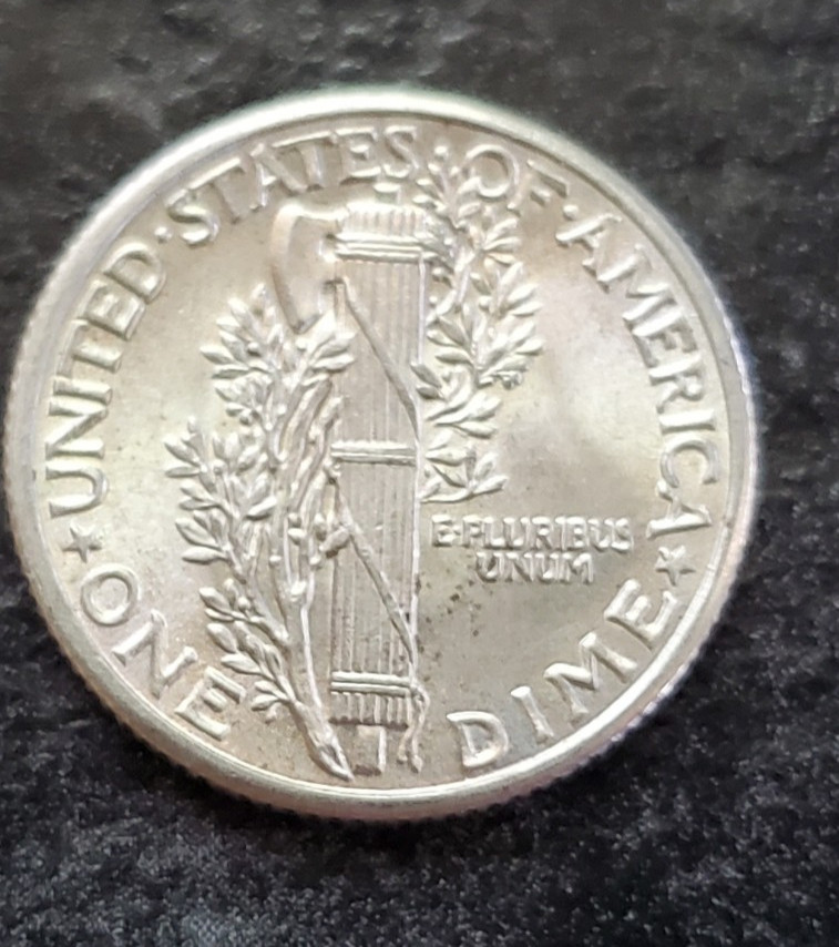 1936 Mercury Dime UNC UNCIRCULATED FSB #190