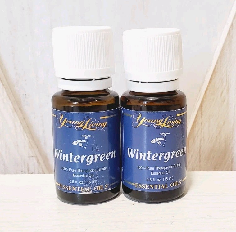 NEW Young Living WINTERGREEN 15 ml Essential Oil Set Of 2