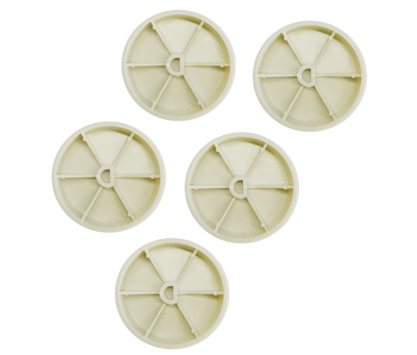 5PCS Baseboard Heater Thermostat Temperature Control Dial Knob Replacement, Base