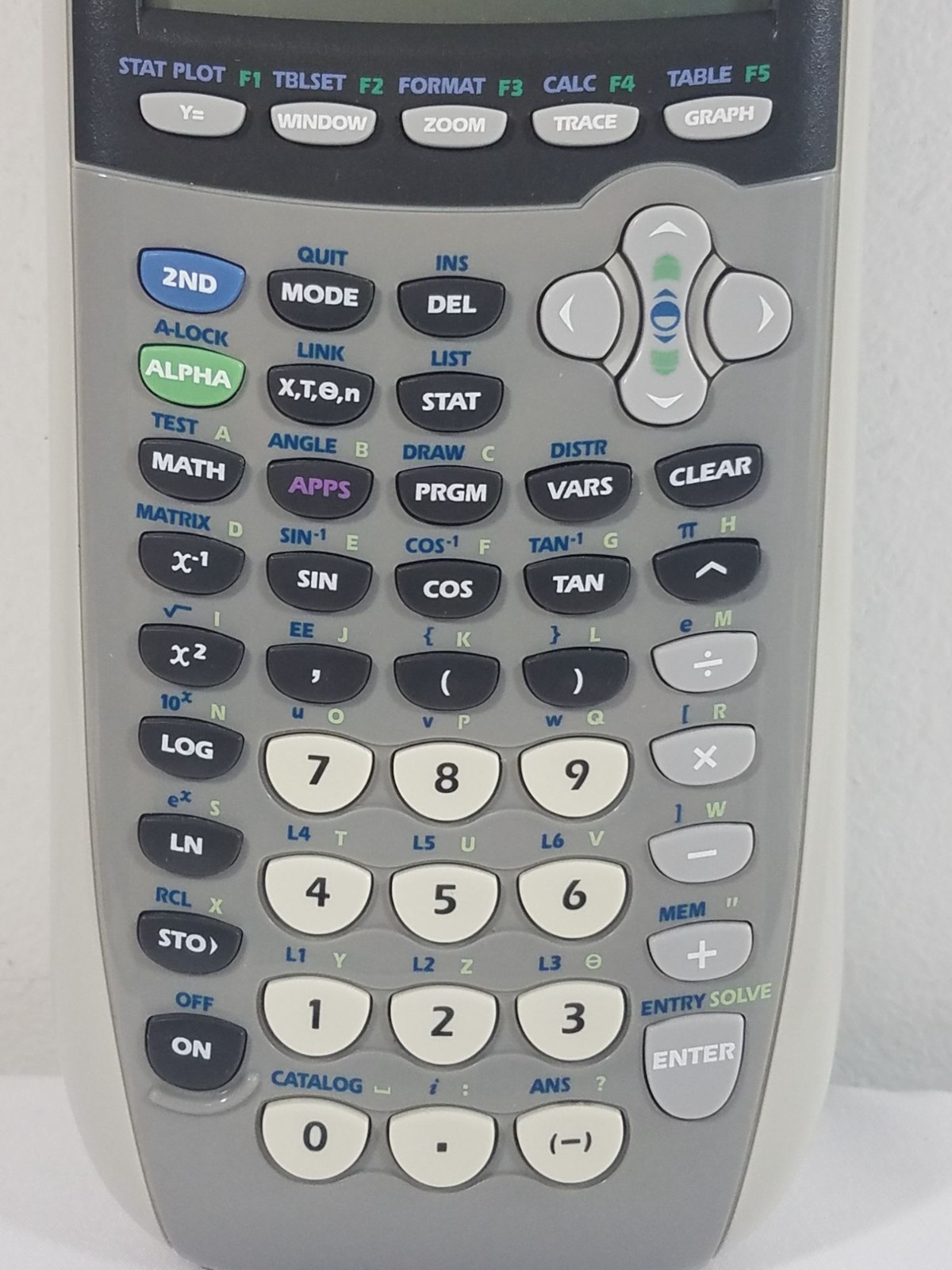 Texas Instruments TI-84 Plus Silver Edition Graphing Calculator Cover WORKS
