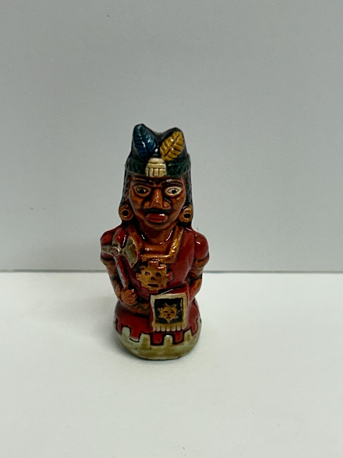 -REPLACEMENT PIECES- Vintage Chess Set Aztec Mayan Incas/Spanish Conquistadors