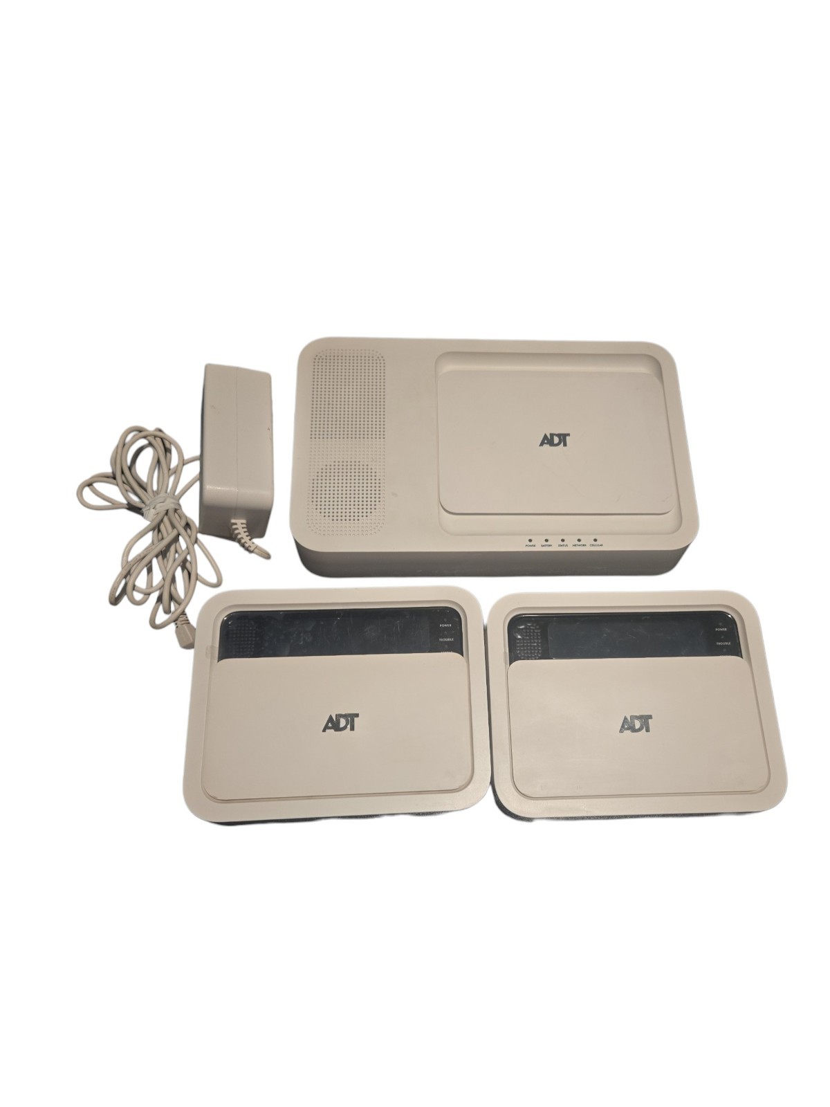 ADT / HONEYWELL ALARM BASE AND  2 PANEL TSSC SERIES