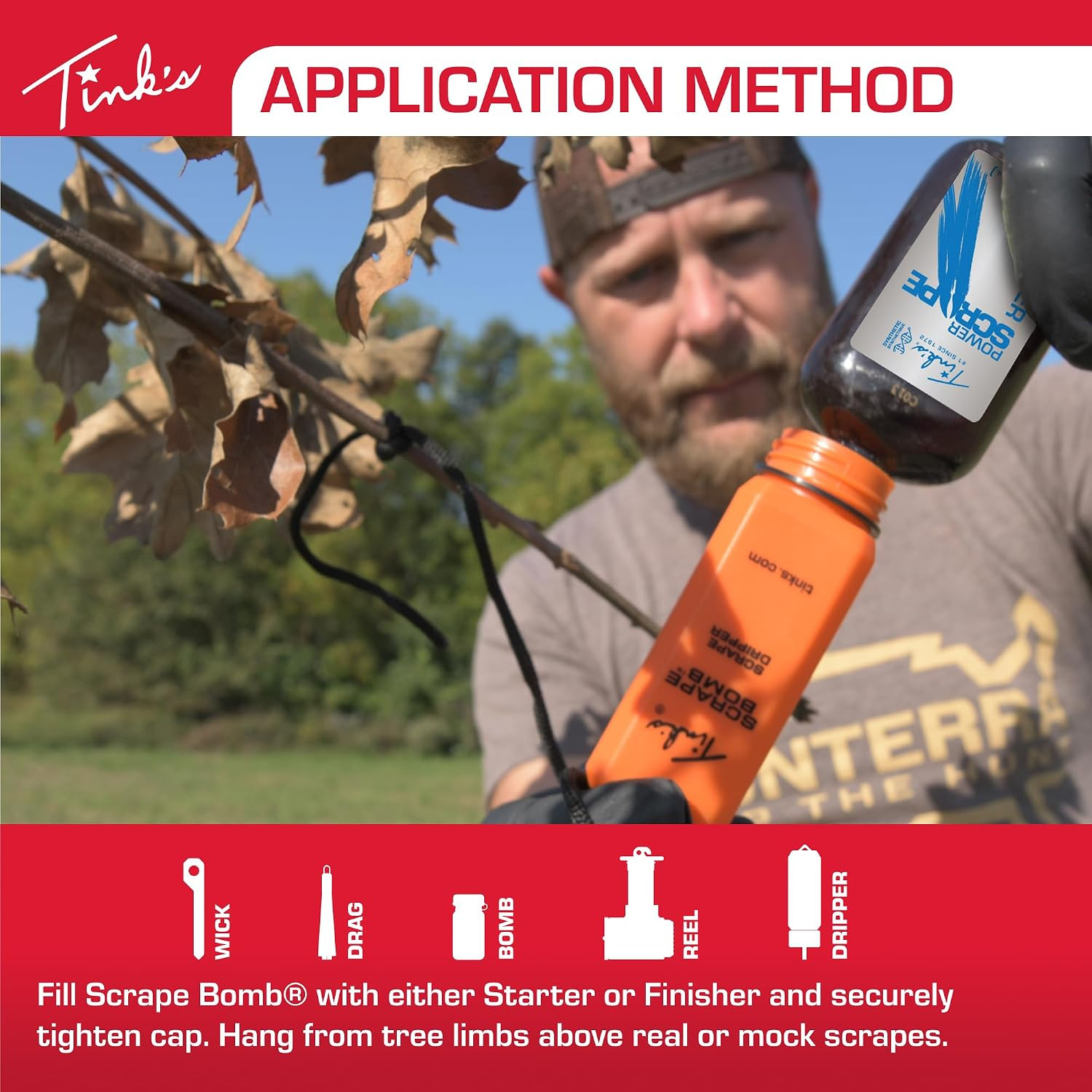 Power Scrape with Dripper (3 Piece Kit) (1) Scrape Bomb Dripper, (1) 4