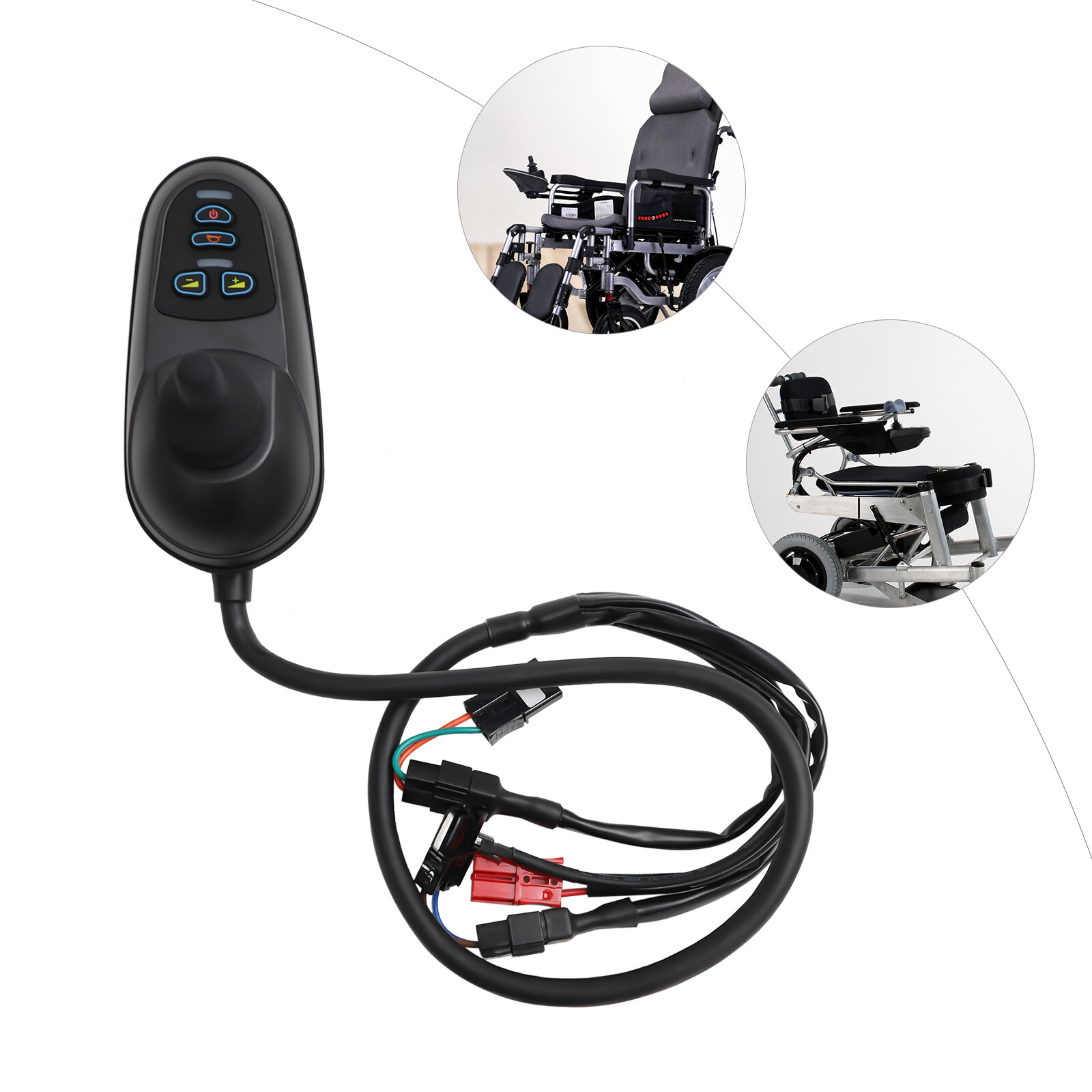 Electric Wheelchair Joystick Controller Professional Joystick Controller 4 Keys