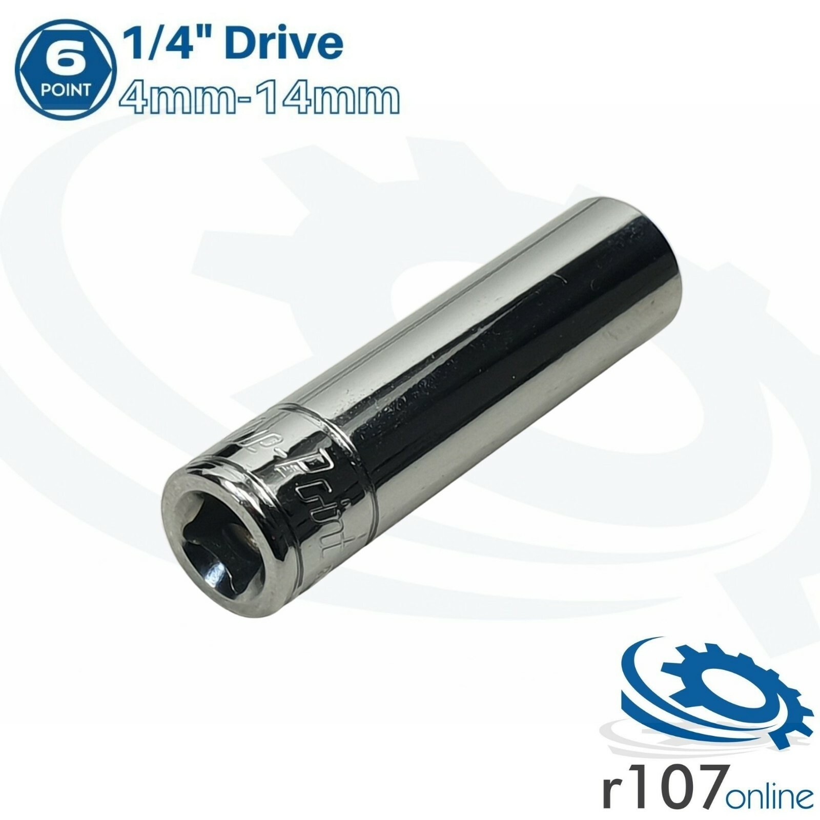 Blue Point 1/4" Deep Socket Set 4mm-14mm - As sold by Snap On