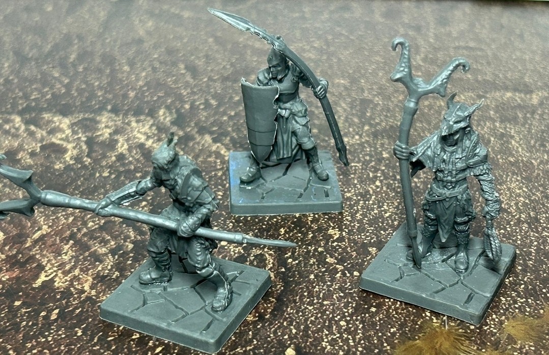 D&D Roleplay And Tabletop Charecter Collection Assembled & Unpainted
