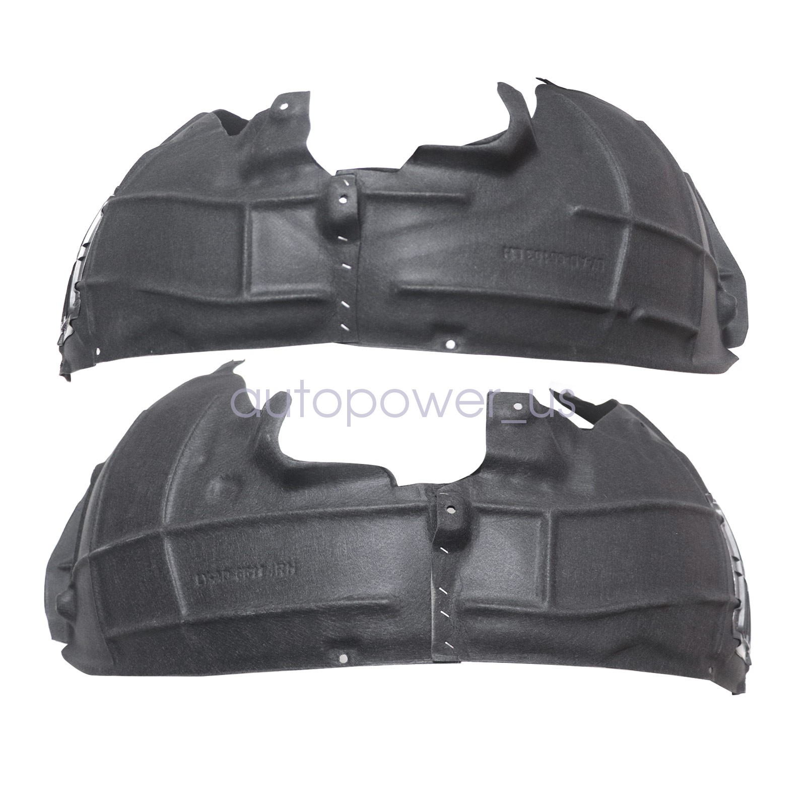 For Audi Q5 2018 2019-22 2023 2Pcs Front Left & Right Fender Liner Set Black New
