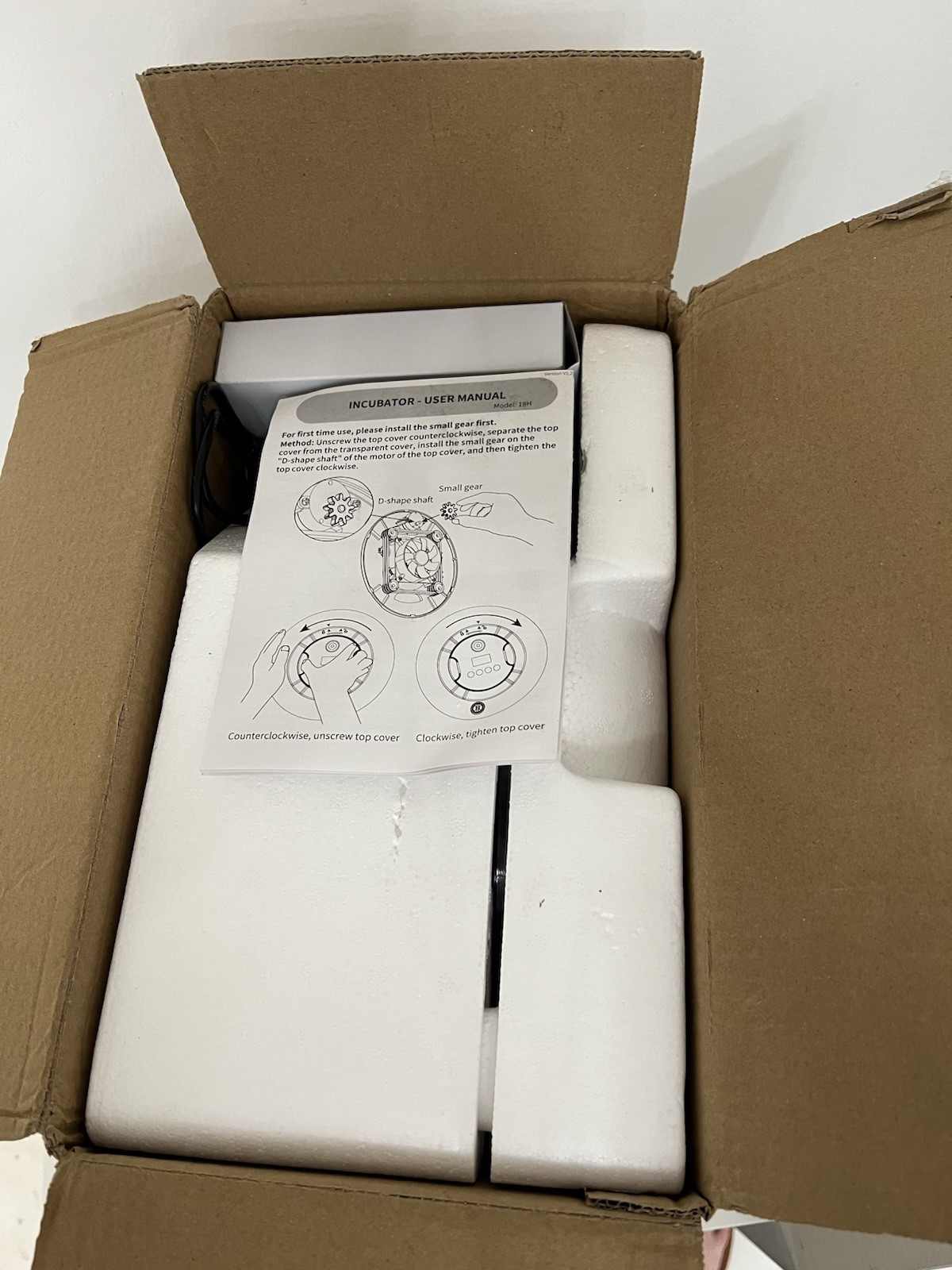 (20)18 Egg Incubators for Hatching Eggs, Automatic Egg Turning and Humidity Cnt