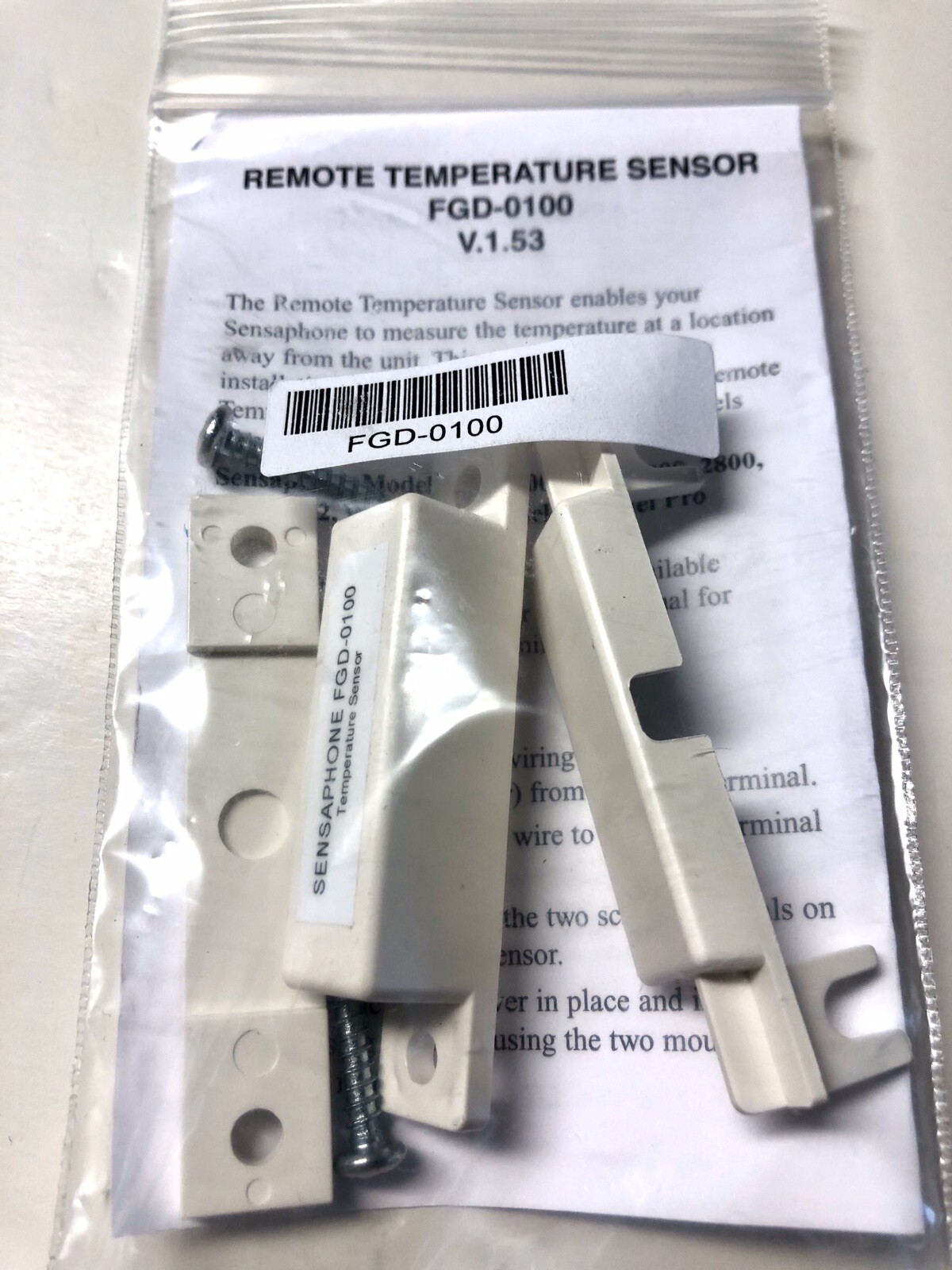 Sensaphone 2.8K Room Temperature Sensor (FGD-0100)