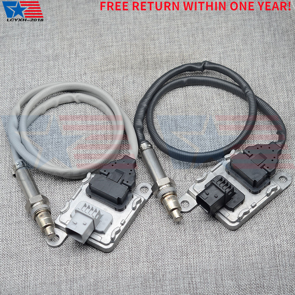 2x Inlet & Outlet Nox Sensor For Detroit DD13 DD15 DD16 Freightliner A0101532328